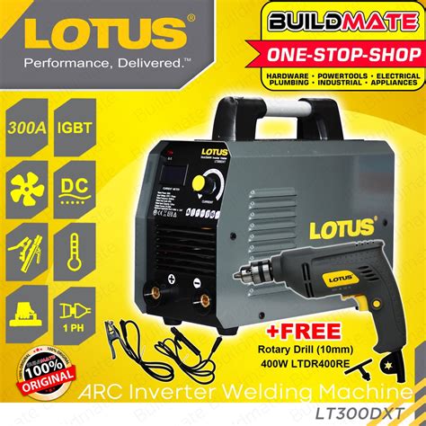 Lotus 300A Arc Inverter Welding Machine LT300DXT FREE .
